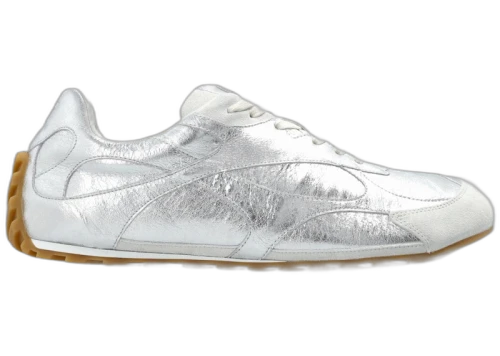 Bottega Veneta Orbit Flash Metallic Silver